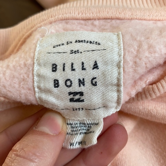 Light orange billabong crew neck - Picture 4 of 4